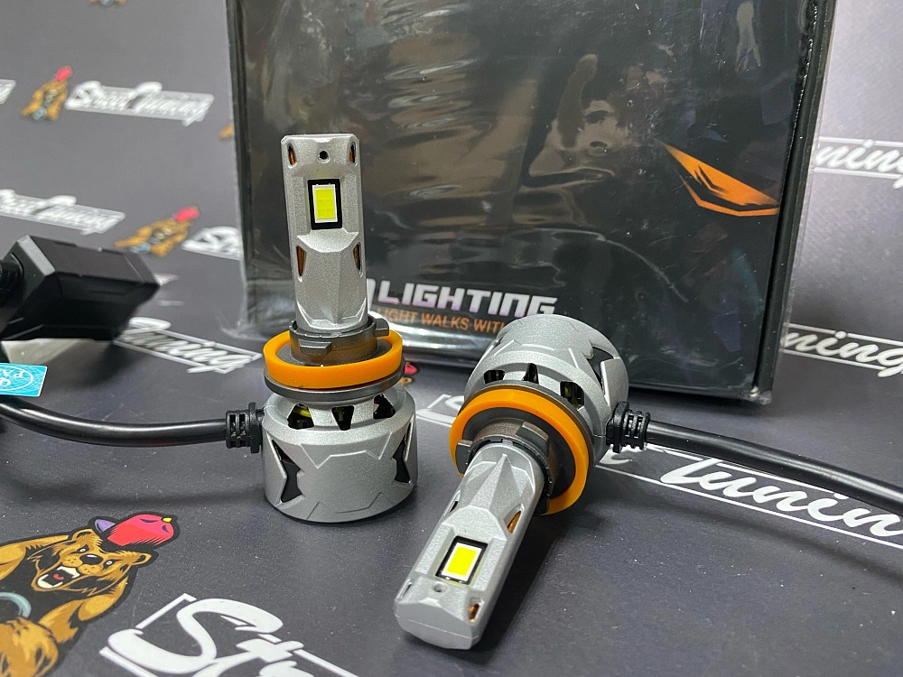 картинка Автомобильные светодиодные лампы FATEEYE F27 Led - H11 6500к от магазина  StreetTuning