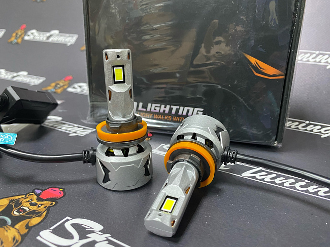 картинка Автомобильные светодиодные лампы FATEEYE F27 Led - H11 6500к магазин  StreetTuning 