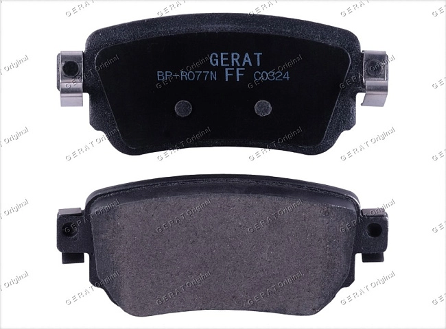картинка Задние тормозные колодки Gerat BP-R077N (Nissan Qashqai, X-Trail) магазин  StreetTuning 