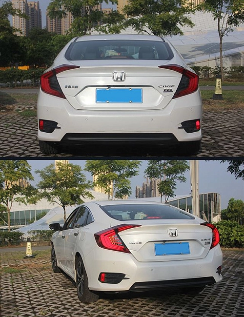 картинка Задние фары для Honda Civic 2014-2017 г вариант 2 магазин  StreetTuning 