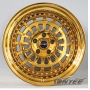 Новые диски ESM 015 R15 4x100 ET15 J9 золото хром