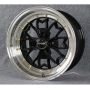 Новые диски Fonyee 552 R15 4X100 ET20 J8 черный глянец + полированная полка