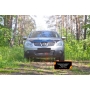 Nissan Qashqai 2006—2010 Защитная сетка решетки переднего бампера