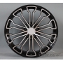 Новые диски Porsche модель 3 R20 5X130 ET45 J9 черный + серебро
