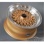 Новые диски BBS RS R15 4X100/4X108 ET20 J7 золото + полированная полка