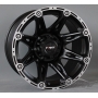 Новые диски Formula R17 6x139,7 ET-40 J9 черный мат + серебро