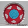 Новые диски Borbet A R14 4х100/4x114,3 ET25 J6,5 красный + полированная полка
