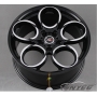 Новые диски KE Flow Forming модель 3 R18 5X112 ET35 J8,5 черный + серебро