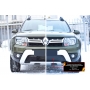 Renault Duster 2015-н.в. Зимняя заглушка решетки переднего бампера