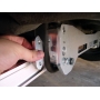 Задний усилитель подрамника ASR style для Honda Civic EK 1996-2000 г, серебристый