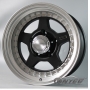 Новые диски MVF-955 R15 5X139,7 ET-10 J7 черные + полированная полка