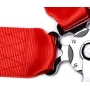 4-х точечный ремень безопасности Sparco Style , красный