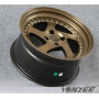 Новые диски Rotiform TMB Flat R18 5х114,3 ET30 J9,5 бронза + серебристые болтики