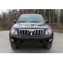 Toyota LC Prado 120 2003—2009 Накладки на передние фары (реснички) компл.-2 шт.