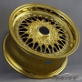 Новые диски BBS RS R15 4X100 ET15 J8 золото хром + серебристые болтики