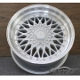 Новые диски BBS RS R14 4X100/114,3 ET25 J6,5 серебро + полированная полка