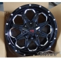 Новые диски TUFF AT black R18 5x130-5x120 ET20 J8,5 черные глянцевые