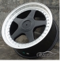 Новые диски OZ Racing Futura R18 5x112-5x120 ET35 J8 черные + серебро