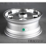 Новые диски Borbet A R14 4х100/108 ET25 J6,5 серебро + полированная полка