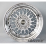 Новые диски BBS RS R17 4X100/4X114,3 ET30 J8,5 хром серебро + серебристые болтики