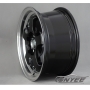 Новые диски JNC 017 R15 5X114,3-5X100 ET35 J7 черные + полированная полка