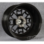 Новые диски Fonyee 552 R15 4X100 ET20 J8 черный глянец + полированная полка