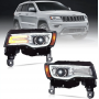 Передние фары Vland для Jeep Grand Cherokee 2014-2022 Full Led