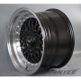 Новые диски BBS RS R14 4X100/4X114,3 ET0 J7 черные + полированная полка