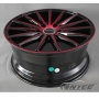 Новые диски Vossen VFS2 Replica R17 5X114,3 ET40 J7,5 черный глянец + красный
