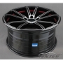 Новые диски Mercedes AMG 10 Spoke C8 R17 5x112 ET35 J8 черный с серебром + красный