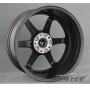 Новые диски Rays TE37 R18 5X100 ET35 J9 серые глянцевые + хром полка + хром серединка