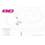 Крепеж тормозных роторов DC Brakes DCH0612, H крепеж, (комплект 12 шт)