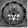 Новые диски BMW AG MGT R18 5x120 ET25 J8,5 черный мат + серебро