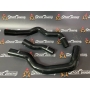 Патрубки радиатора StreetTuning для Mini Cooper S JCW W11 1.6 R52 04-08/R53 01-06, черные 3 шт