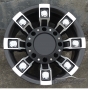 Новые диски Metal Mulisha Series 13 R16 6X139,7 ET-15 J10 черный мат + серебро