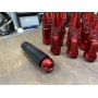 Комплект гаек пики (пули) Starleks, 12х1.5 , цвет красный, 20 шт.