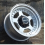 Новые диски MVF-955 R15 5X139,7 ET-25 J7 серебро + полированная полка