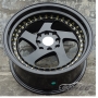 Новые диски Rotiform TMB Flat R18 5х100/114,3 ET30 J8,5 черный глянец + золотые болтики