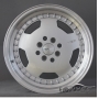 Новые диски HSR R16 4x100-4x114,3 ET42 J7 серебро + полированная полка