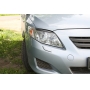 Toyota Corolla Sd 2007—2010 Накладки на фары (реснички) компл.-2 шт.