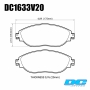 Колодки тормозные DC1633V20 DC brakes Street STR.S, перед VW GOLF VII; Passat 362; AUDI A3 8V1