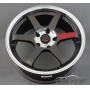 Новые диски Rays TE37 R18 5X100 ET35 J9 серые глянцевые + хром полка + хром серединка