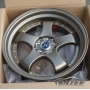 Новые диски JNC 017 R18 5X114,3-5X100 ET25 J9,5 бронза + золотистые болтики