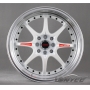 Новые диски RAYS CE28SL R17 4X114,3/4X100 ET38 J7,5 белый + полированная полка