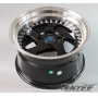 Новые диски Rotiform TMB Flat R15 4х100 ET17 J8,5 черный глянец + серебристые болтики