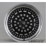 Новые диски ESM 015 R15 4x100-114,3 ET15 J9 черный глянец + серебро