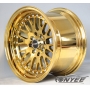 Новые диски ESM 007 R15 4x100 ET25 J8 хром золото