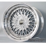 Новые диски BBS RS R17 5X108/5X114,3 ET30 J10 хром серебро + серебристые болтики