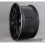 Новые диски Rays G25 R17 4X100 ET40 J7 черные глянцевые + серебристая окантовка