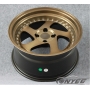 Новые диски Rotiform TMB Flat R18 5х114,3 ET30 J9,5 бронза + серебристые болтики